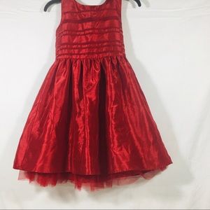 Gymboree Girls Sz 10 Red Sequin Christmas Dress